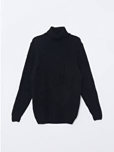 LCW Vision Turtleneck Long Sleeve Men's Knitwear Sweater