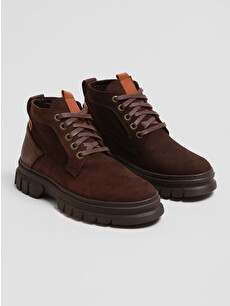 LCW STEPS Lace-up Thick Sole Men's Boot - W4HI96Z8-S7U | LC Waikiki
