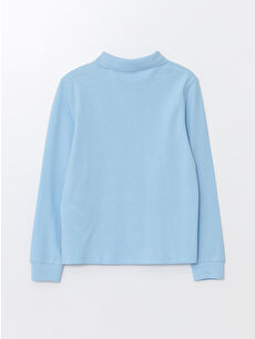 トップス 8NZ-AB3 LCW Kids Tricou pentru Băieți cu Guler Polo -W50121Z4-JUL