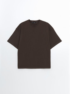 XSIDE Crew Neck Jersey Men's T-shirt - S52607Z8-ZD8 | LC Waikiki