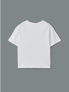 LCW Kids Crew Neck Girls' T-shirt - S5BK25Z4-FFB | LC Waikiki