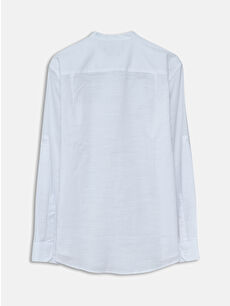 LCWAIKIKI Classic Regular Fit Long Sleeve Poplin Men's Shirt