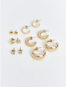 Amazon.com: NKlaus single 5.3mm calyx stud earrings yellow