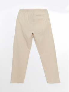 XSIDE Relaxed Fit Linen Blend Men's Trousers - S5IP26Z8-VZH | LC