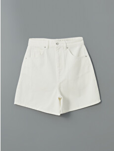 XSIDE Regular Fit Women's Denim Shorts - S5JG66Z8-Q6K | LC Waikiki