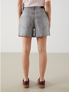 XSIDE Regular Fit Women's Denim Shorts - S5JG66Z8-VKR | LC Waikiki