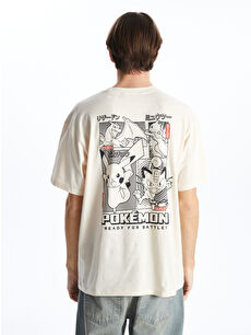 ユミ様オーダー品4点 XSIDE Crew Neck Pokemon Printed Jersey Men's T-Shirt