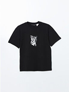 XSIDE Crew Neck Looney Tunes Printed Jersey Men's T-Shirt