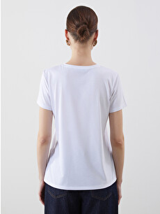 LCWAIKIKI Basic Crew Neck Women's T-Shirt - S5N360Z8-Q6K | LC Waikiki