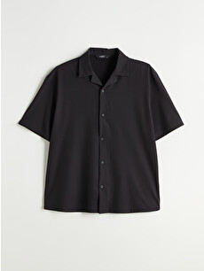 XSIDE Relaxed Fit Resort Collar Short Sleeve Men's Shirt