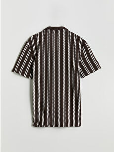 LCW Vision Regular Fit Short Sleeve Patterned Viscose Men's
