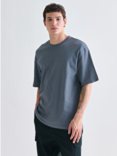 XSIDE Crew Neck Jersey Men's T-Shirt - W50162Z8-VXQ - LC Waikiki