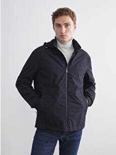 SOUTHBLUE Standard Fit Hooded Men's Coat - W52084Z8-DWP - LC Waikiki