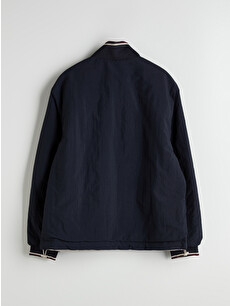 40s French Work \"LE SUPER RÉMOULEUR\" JKT SOUTHBLUE Fermuarlı KapüşonluErkek Ceket - S66145Z8-JAL | LCW