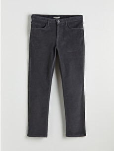 LCWAIKIKI Classic Standart Kalıp Kadife Erkek Chino Pantolon