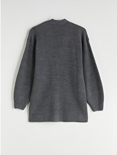 LCW Modest V Yaka Kadın Triko Hırka - W5BE85Z8-H0M | LCW