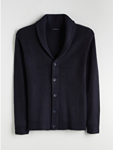 SOUTHBLUE Standard Fit Shawl Collar Knit Cardigan - W5CF94Z8-RFH