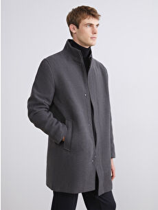 SOUTHBLUE Standard Fit Funnel Neck Men's Cachet Coat - W5FV60Z8