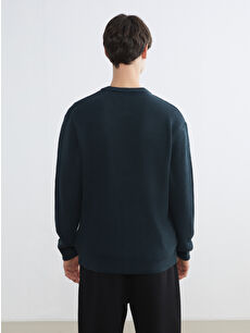 XSIDE Petrol Bisiklet Yaka Erkek Triko Kazak - W5G074Z8-J3M | LCW