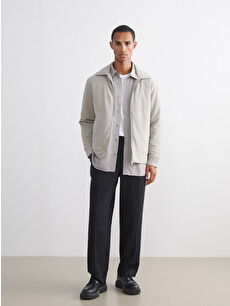 LCW Vision Comfortable Fit Shirt Collar Men's Jacket - W5I845Z8