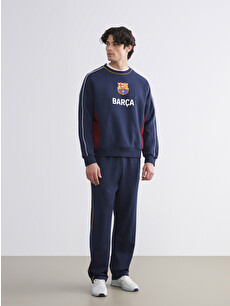 XSIDE ACTIVE Barcelona Printed Men's Sweatshirt - W5I995Z8-HRC
