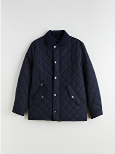 冬月ページ SOUTHBLUE Standart Kalıp Kadife Yaka Süet Erkek Mont - W5JO76Z8