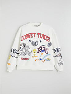 XSIDE Looney Tunes Printed Women's Thick Sweatshirt - W5NE20Z8-R9J