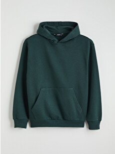 XSIDE Long Sleeve Men's Thick Hoodie - W5NF74Z8-VCU | LC Waikiki