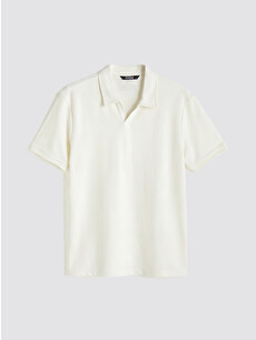 XSIDE Polo Collar Terry Fabric Men's T-shirt - S6S832Z8-FDJ | LC