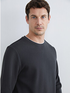 LCWAIKIKI Classic Crew Neck Men's Sweatshirt - S60352Z8-ZCE | LC