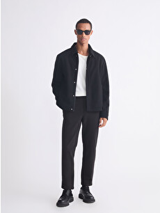 LCW Vision Standard Fit Collared Neck Men's Coat - S64252Z8-CVL