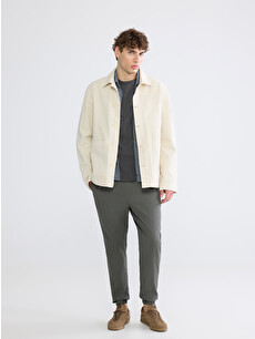 XSIDE Standart Kalıp Erkek Gabardin Jogger Pantolon - S65216Z8-QLA