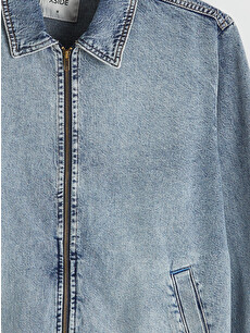 XSIDE İndigo Rahat Kalıp Erkek Jean Ceket - S65396Z8-H45 | LCW