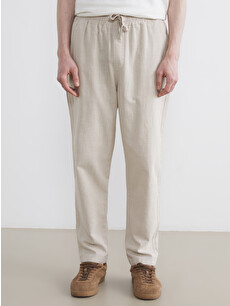 XSIDE Relaxed Fit Linen-look Men's Trousers - S65398Z8-G6E | LC