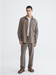 XSIDE Relaxed Fit Linen-Look Men's Trousers - S65398Z8-PSD | LC