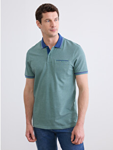 LCWAIKIKI Classic Polo Yaka Dokulu Erkek Tişört - S65665Z8-MKD