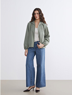 LCW Vision Kapüşonlu Oversize Kadın Yağmurluk - S66084Z8-J6Q | LC