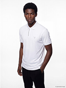XSIDE ACTIVE Polo Collar Embroidered Men's Sport T-shirt