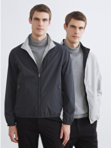 SOUTHBLUE Mock Neck Men's Jacket - S66143Z8-R4W - LC Waikiki