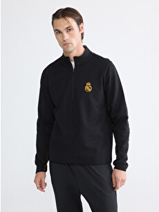 XSIDE ACTIVE Real Madrid Embroidered Men's Sweatshirt - S66582Z8