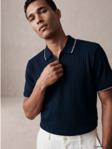 【値下げ】THE SHISHIKUI open collar / NAVY l_20261-s67198z8-rfh-99-76-96-