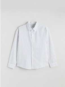 LCW Vision Relaxed Fit Striped Men's Shirt - S69916Z8-LJX | LC Waikiki