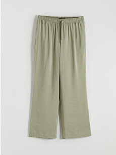 XSIDE Elastic Waist Modal Blend Women's Trousers - S6BK17Z8-DAM