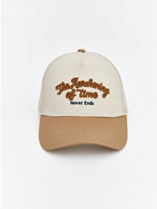 LCW ACCESSORIES Embroidered Men's Cap Hat - S6CK51Z8-1D3 | LC Waikiki