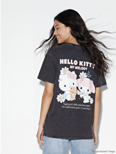 XSIDE Hello Kitty Printed Jersey Women's T-shirt - S6G752Z8-VDL