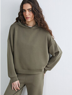 LCW Vision Oversize Women's Hoodie - S6GC22Z8-HB7 | LC Waikiki
