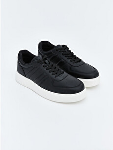 LCW STEPS Faux Leather Men's Sneakers - S6GK23Z8-HUC | LC Waikiki