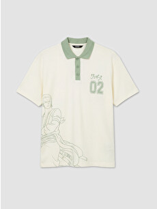 XSIDE One Piece Printed Men's T-shirt - S6HF85Z8-KXN | LC Waikiki