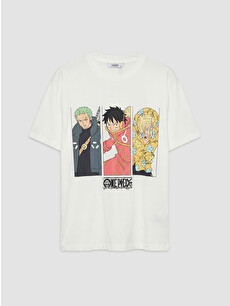 XSIDE Crew Neck One Piece Printed Men's T-shirt - S6HG17Z8-R9J