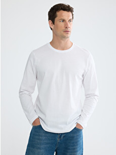 LCWAIKIKI Classic Men's Long-Sleeve Crew Neck T-Shirt - S6I075Z8